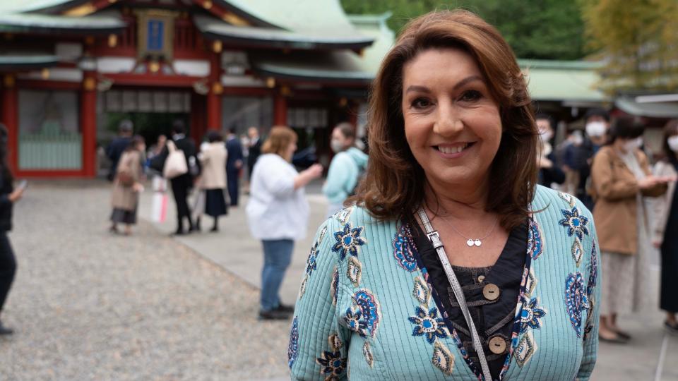 Jane McDonald in Japan for Jane McDonald: Lost in Japan