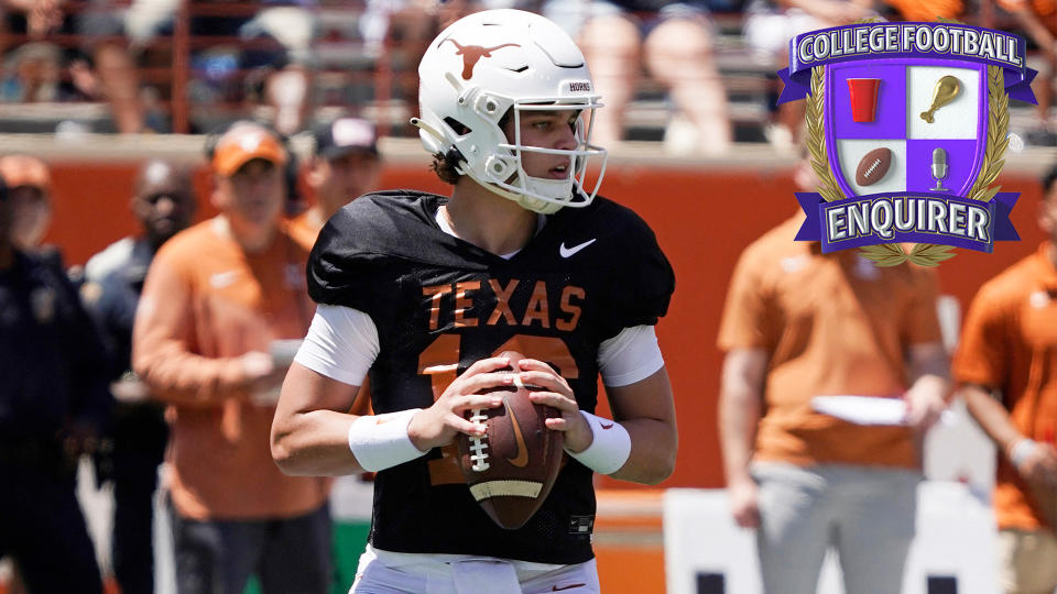 Quarterback Arch Manning at the Texas Spring game
Scott Wachter-USA TODAY Sports