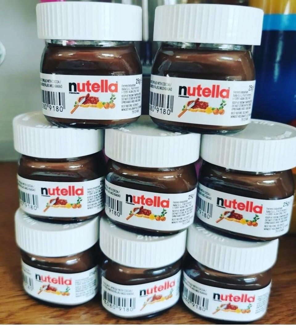 Eight mini jars of Nutella stolen from hotel breakfast bar by Jill Davis and her husband