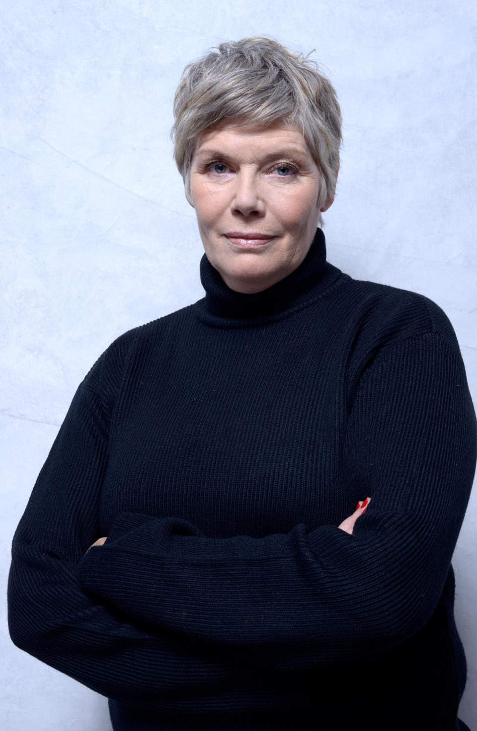 PARK CITY, UT - JANUARY 18:  Actress Kelly McGillis poses for a portrait during the 2013 Sundance Film Festival at the WireImage Portrait Studio at Village At The Lift on January 18, 2013 in Park City, Utah.  (Photo by Jeff Vespa/WireImage)