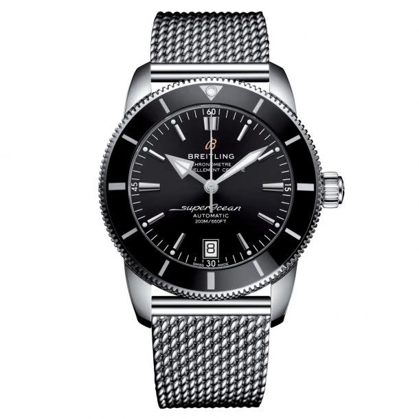 <p><a href="https://go.redirectingat.com?id=74968X1596630&url=https%3A%2F%2Fwww.reeds.com%2Fbreitling-superocean-heritage-b20-automatic-42-volcano-black-dial-stainless-steel-watch-ab2010121b1a1-plu19916204.html&sref=https%3A%2F%2Fwww.menshealth.com%2Fstyle%2Fg38596438%2Fbest-watches-for-men%2F" rel="nofollow noopener" target="_blank" data-ylk="slk:Shop Now;elm:context_link;itc:0;sec:content-canvas" class="link ">Shop Now</a></p><p>Superocean Heritage</p><p>reeds.com</p><p>$5250.00</p>