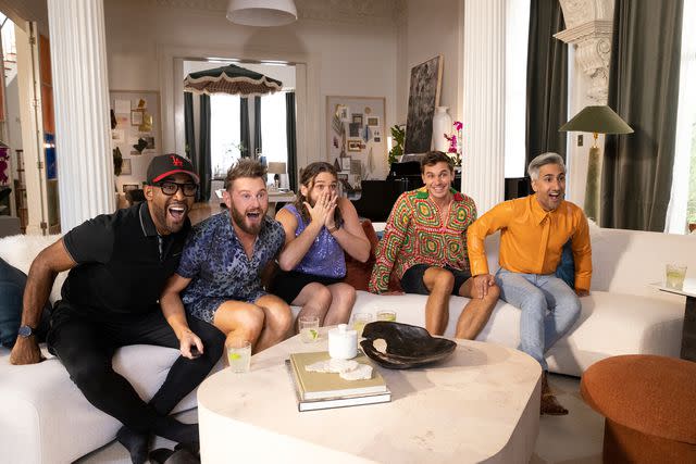 Iiana Panich-Linsman/Netflix Karamo Brown, Bobby Berk, Jonathan Van Ness, Antoni Porowski, Tan France in Queer Eye.