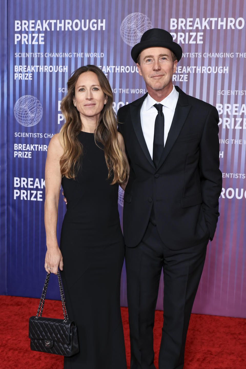 Shauna Robertson and Edward Norton