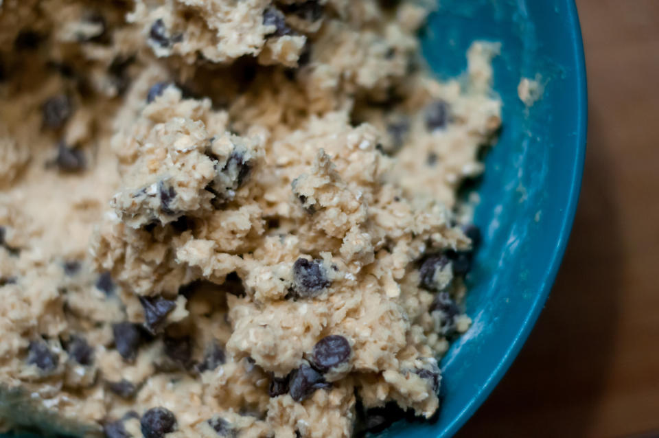 La pâte à cookie ou à gâteau