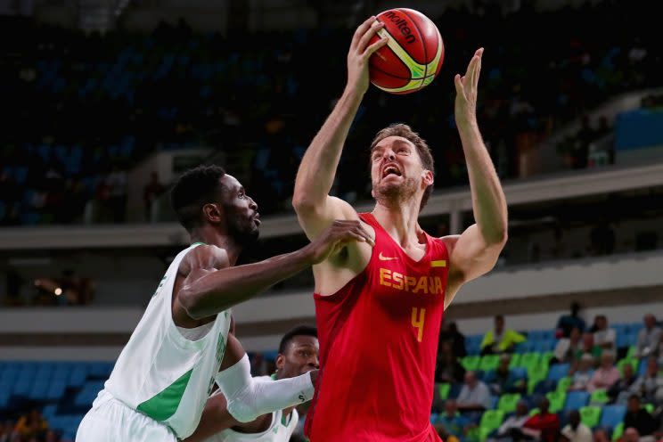 Pau Gasol and Spain are still looking for their best form in Rio. (Tom Pennington/Getty Images)