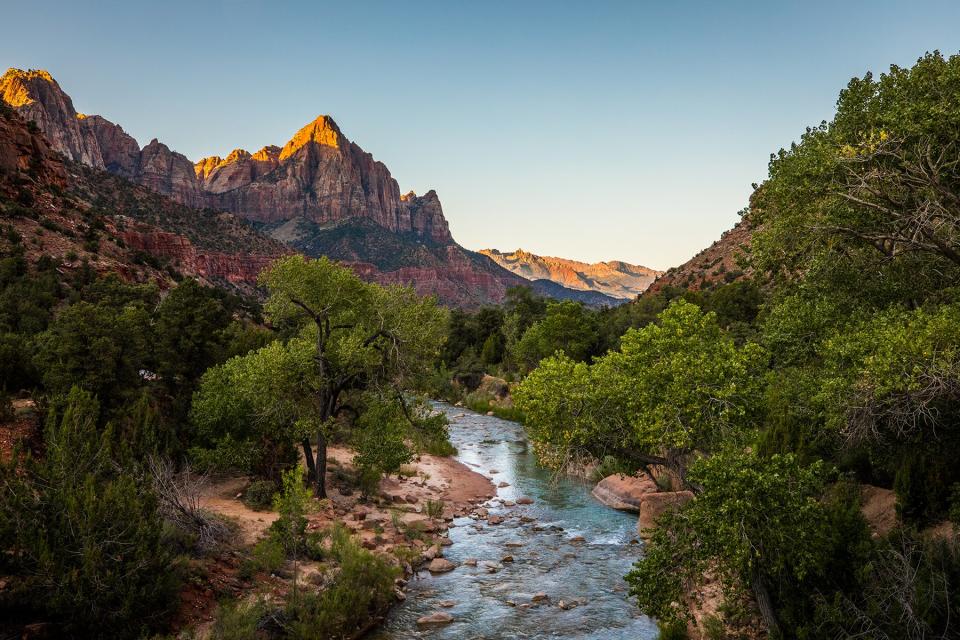 The Watchman at Sunrise, Zion National Park