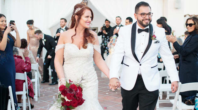 One Couple's Beautiful Winter Wedding in Santa Barbara, California