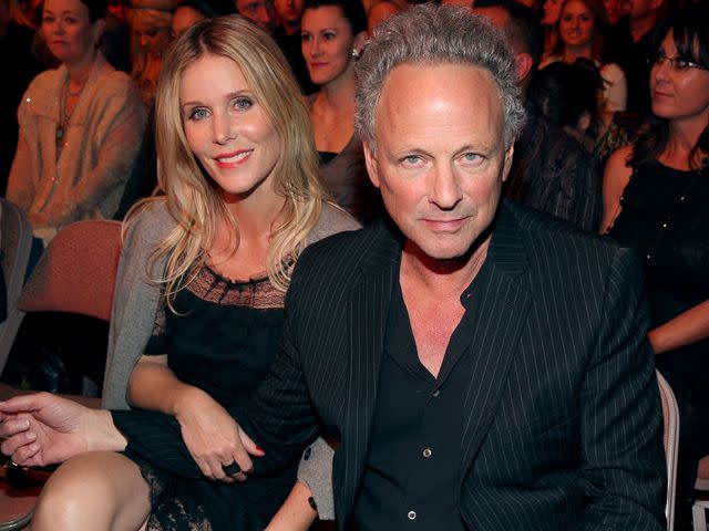 <p>Christopher Polk/ACA2012/Getty </p> Lindsey Buckingham and Kristen Messner attend the 2012 American Country Awards on December 10, 2012 in Las Vegas, Nevada.