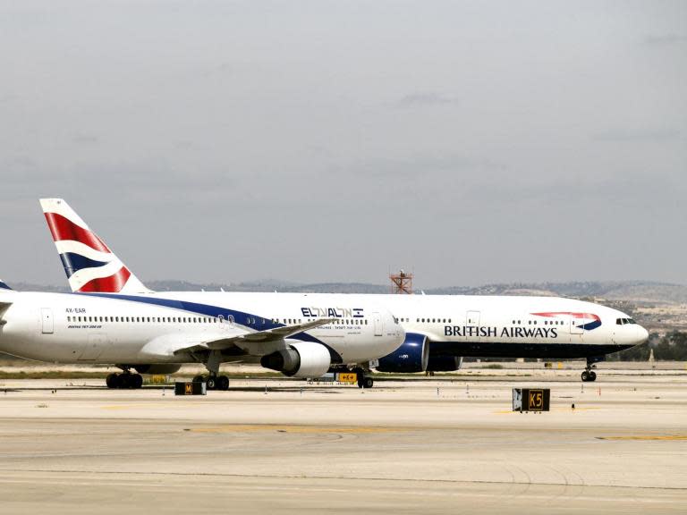 A group of 18 British tourists were thrown off a plane in Israel after one of them allegedly threatened to blow up the aircraft.One of the passengers, who were all men, was led away by security forces after being ejected from the British Airways jet at Ben Gurion Airport near Tel Aviv.Some of the group are also alleged to have made antisemitic jokes about other passengers after boarding the flight to London Heathrow on Sunday.“After they sat down on the plane, one of the members of the group said he would blow up the plane,” said the Israel Airports Authority in a statement issued to local media. “The captain informed the airline in London and received an order to remove the group from the plane.”Another passenger on the flight told The Independent he believed the bomb threat to have been “ill-judged humour”.Richard Andrews, 49, from Croydon, south London, said: “I didn’t hear any shouting and screaming, I didn’t hear any rowdiness or whatever, but there was certainly something going on and one main guy who seemed to be the one who was leading any bad behaviour.“If somebody did say something about blowing the plane up I think it will have been to the people immediately around them – it wasn’t something that was shouted out. But it’s not something that anybody in the right frame of mind would be saying on a plane anywhere.”Mr Andrews, who had been on holiday in Tel Aviv with friends, said the men thrown off the plane were “fairly well-dressed”, appeared to be aged in their early- to mid-thirties, and seemed to be drunk.He added: “My friend heard them saying something which she said to me were antisemitic jokes or comments about the people sitting around them. They were just being insulting about the people around them.“I think there was one person who was going further with his behaviour, beyond really poor taste jokes, and could have been seen as threatening if he was walking up and down acting erratically“He apparently had been getting up and walking up and down the aisle even as people were coming in and had been manhandling one of the air stewards. He was the one who seemed to be more forcibly ejected from the plane.”The 4.40pm (1.40pm GMT) flight was delayed for more than two hours as an airport security team swept the aircraft for explosives, but none were found. The plane took off at 7pm local time.A British Airways spokesman said: “The safety and security of our customers and crew is always our top priority.“We take these matters extremely seriously, and the appropriate action will always be taken.”