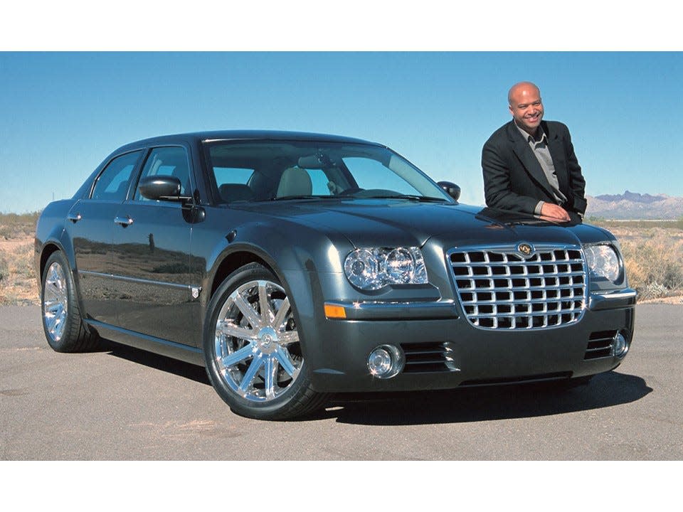 Ralph Gilles with the 2005 Chrysler 300C