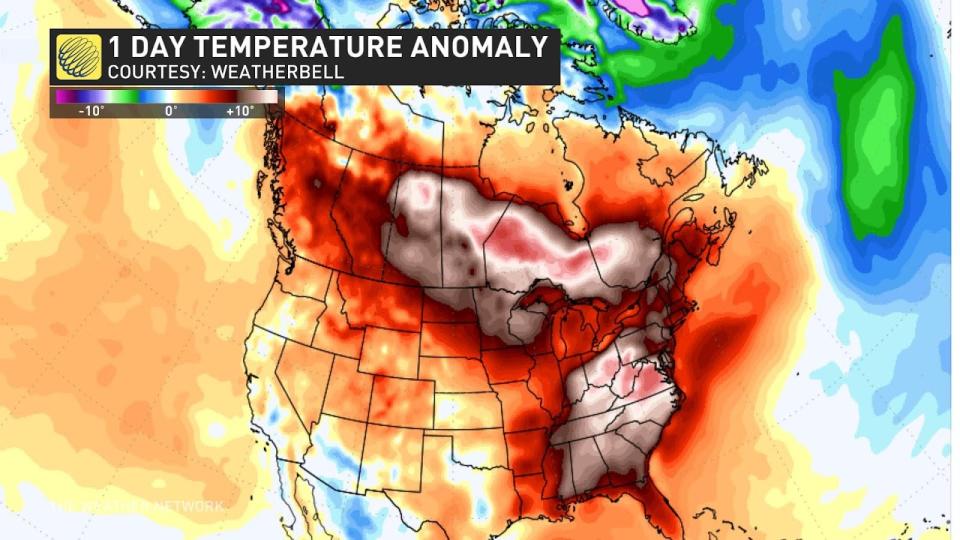 January 25 2024 Temp Anomalies