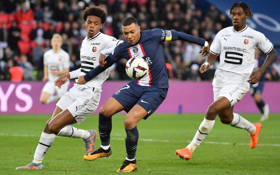 Kylian Mbappe at PSG - Getty Images/Christain Liewig