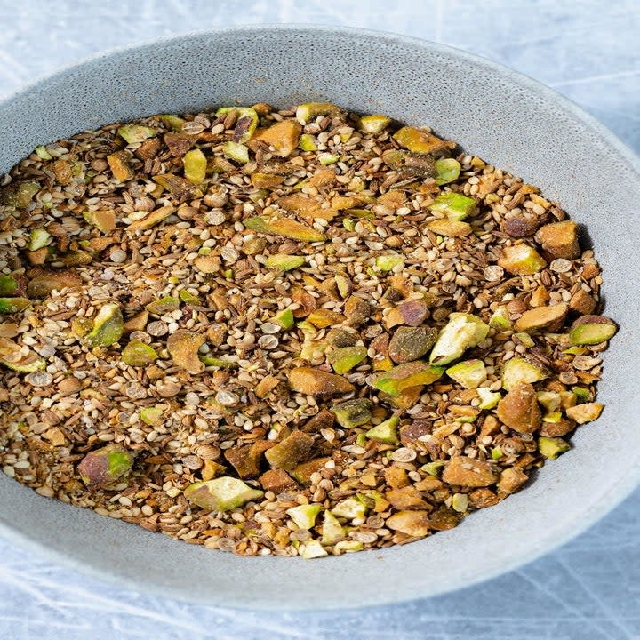 Dukah nut mix.