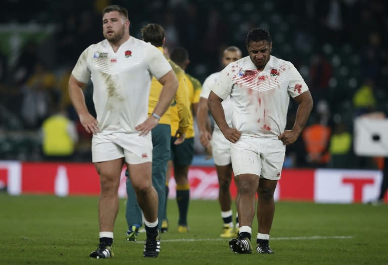 England's assistant coach Andy Farrell said there is "devastation in the camp" over defeats by Wales and Australia in this year's World Cup