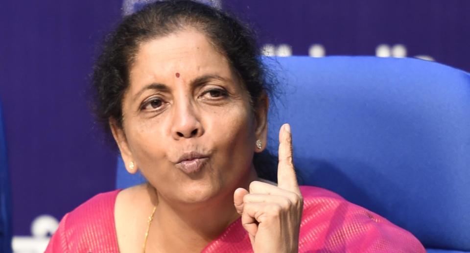 Finance Minister Nirmala Sitharaman: Photo: Getty Images