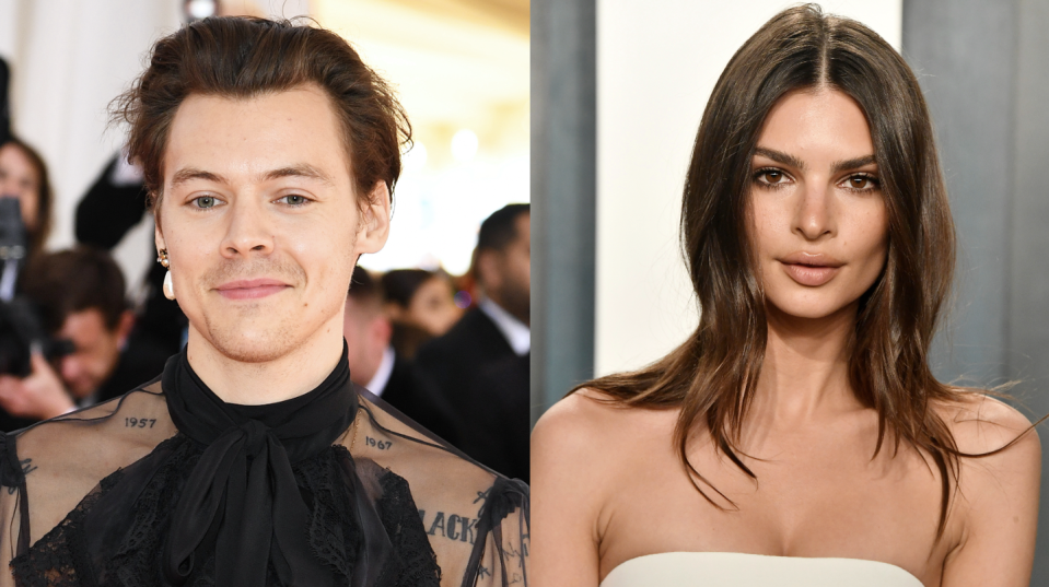 harry styles, emrata