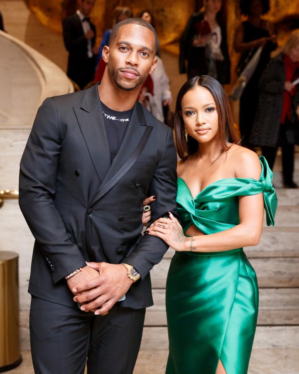 Victor Cruz and Karrueche Tran