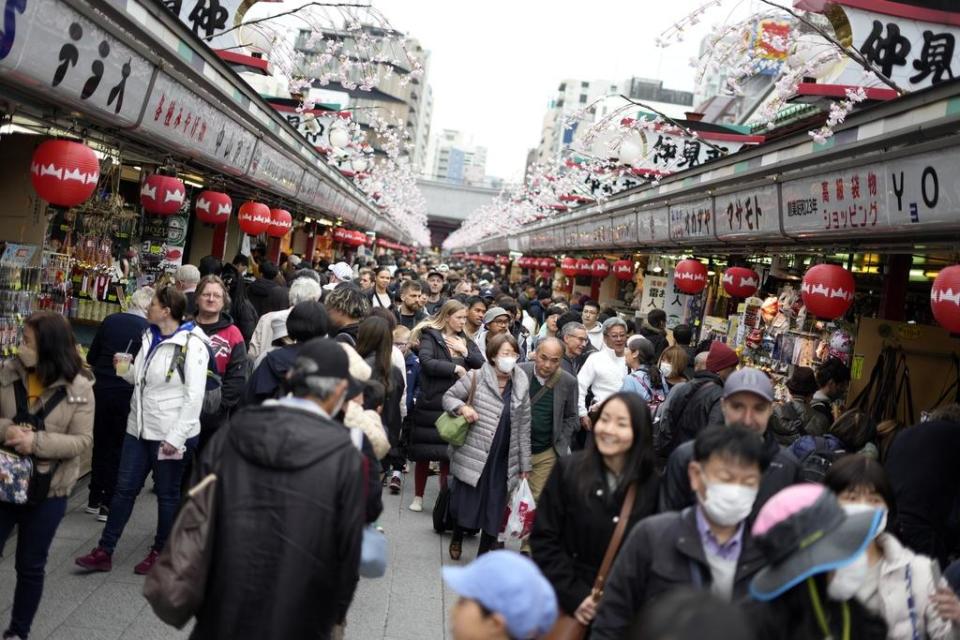 日本計劃2030年推出觀光通行證計劃。(美聯社)