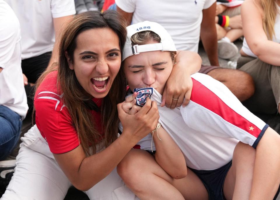 England’s win has been celebrated across the country (REUTERS)