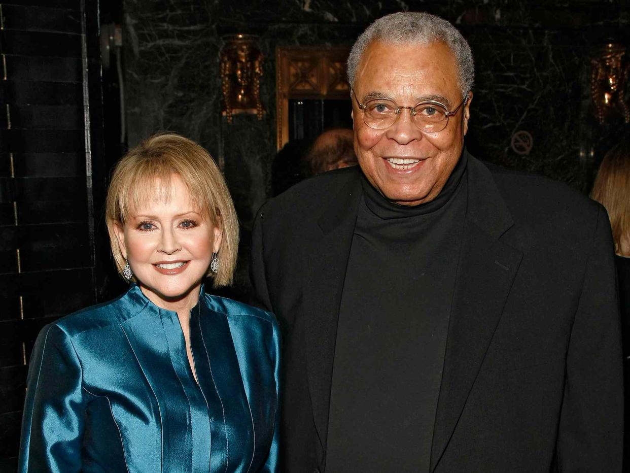 Brian Ach/WireImage Cecilia Hart and James Earl Jones in 2009