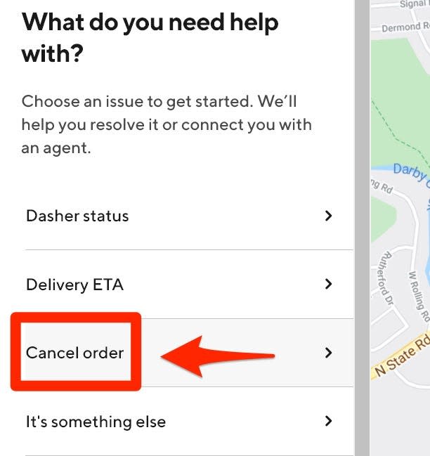 How to Cancel Doordash Order Driver  