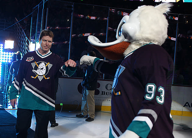 Inside Mighty Ducks Throwback night, partying like it's 1993