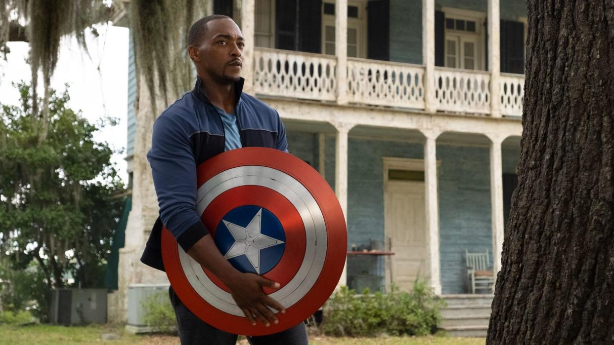  Anthony Mackie in The Falcon and The Winter Soldier. 