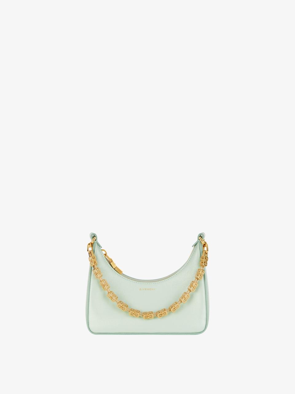 <p><a href="https://www.givenchy.com/us/en-US/mini-moon-cut-out-bag-in-leather-with-chain/BB50QKB1KR-356.html" rel="nofollow noopener" target="_blank" data-ylk="slk:Shop Now;elm:context_link;itc:0;sec:content-canvas" class="link ">Shop Now</a></p><p>Mini Moon Cut Out Bag </p><p>givenchy.com</p><p>$1225.00</p><span class="copyright">givenchy.com</span>