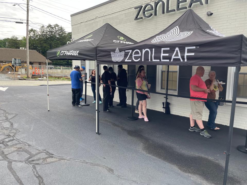 The Zen Leaf store in Norwich, which opened in July 2023