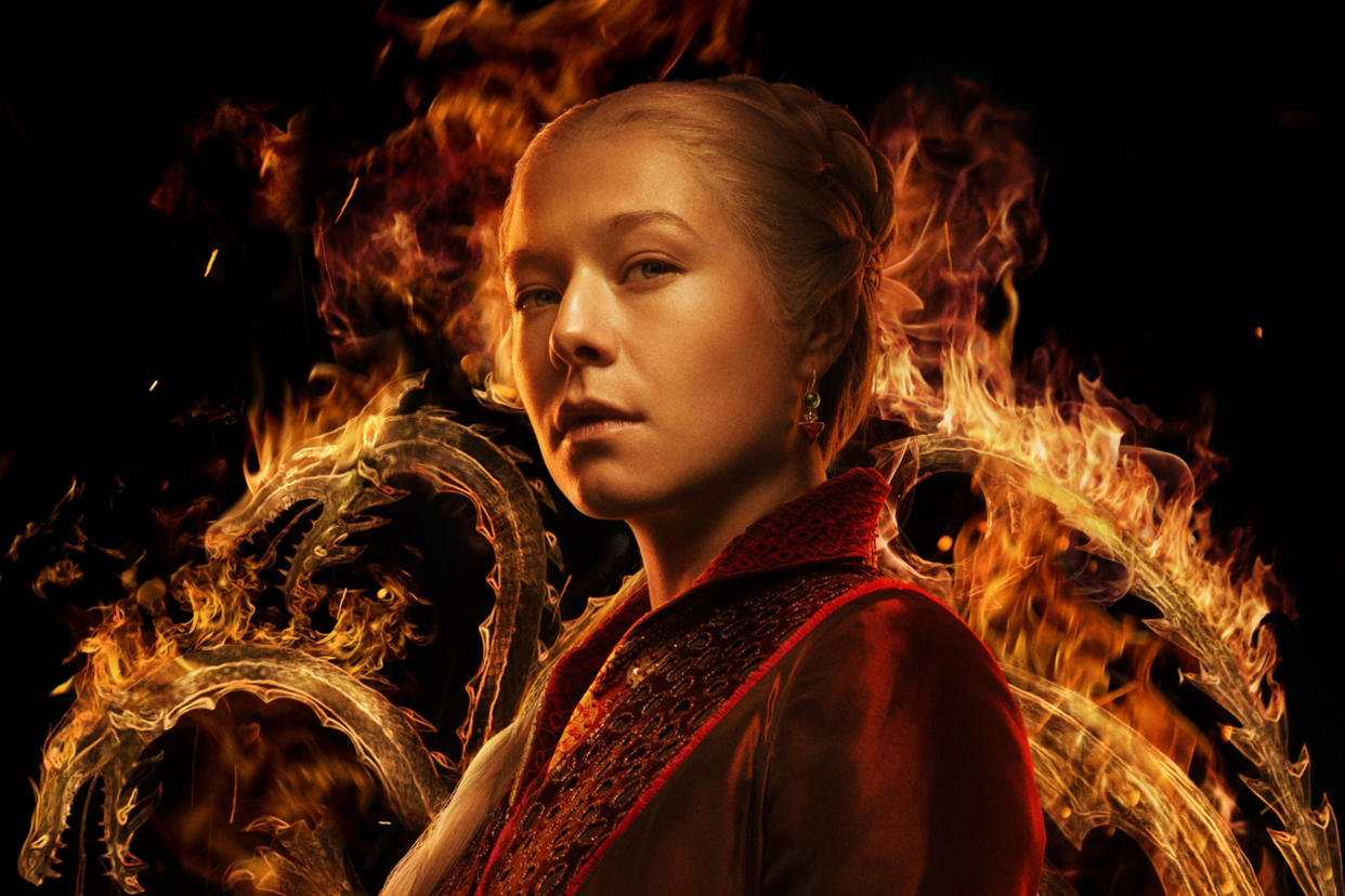 Emma D'arcy as Princess Rhaenyra Targaryen. (Courtesy HBO)