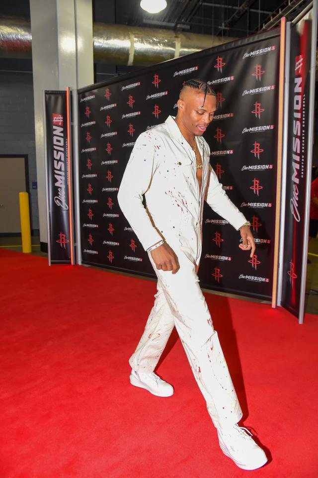 Watch James Harden & Russell Westbrook Break Down Their NBA Tunnel Style, Walk-Out Looks