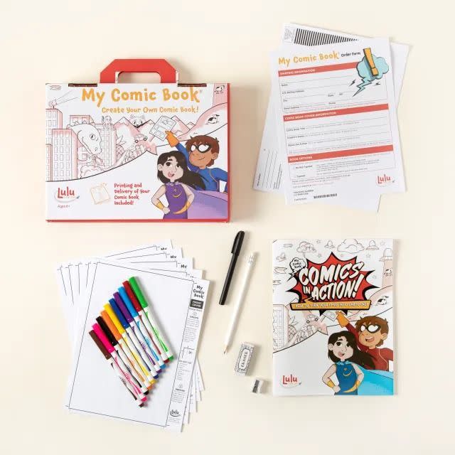 20) Create Your Own Comic Book Kit