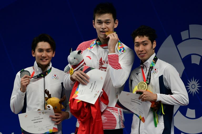 China's Sun Yang powered to gold in the 400m freestyle