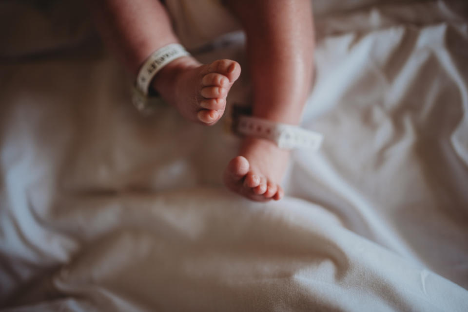 Newborn feet