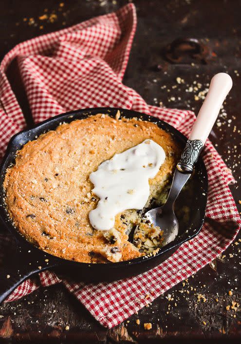 Slow Cooker Chocolate Chip Cookie