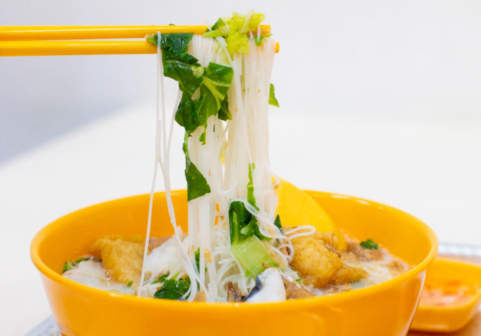 blanco court fried fish noodle - soup thin noodles