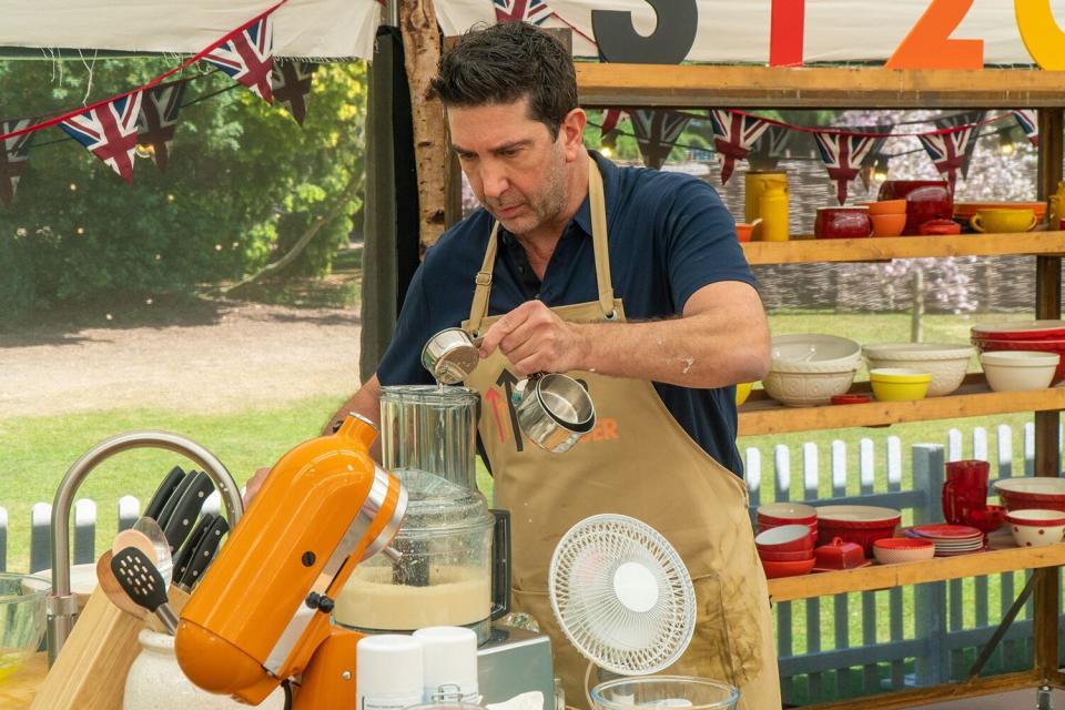 The Great Celebrity Bake Off for SU2C Series 6 David Schwimmer