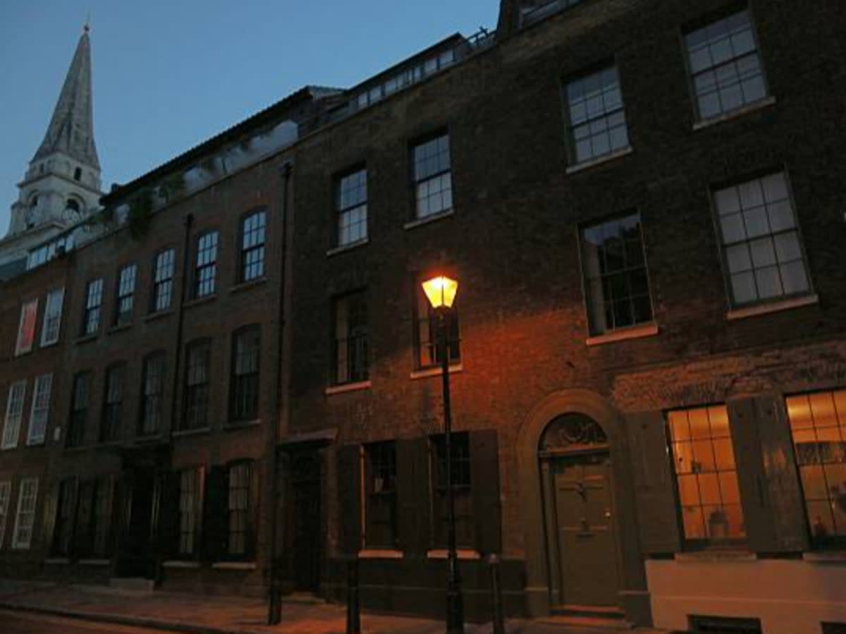 A street near Spitafileds market where Jack the Ripper killed most of his victims (AFP via Getty Images)