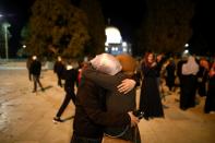 Al-Aqsa mosque reopened to worshippers after a two-and-a-half month coronavirus closure, in Jerusalem's Old City