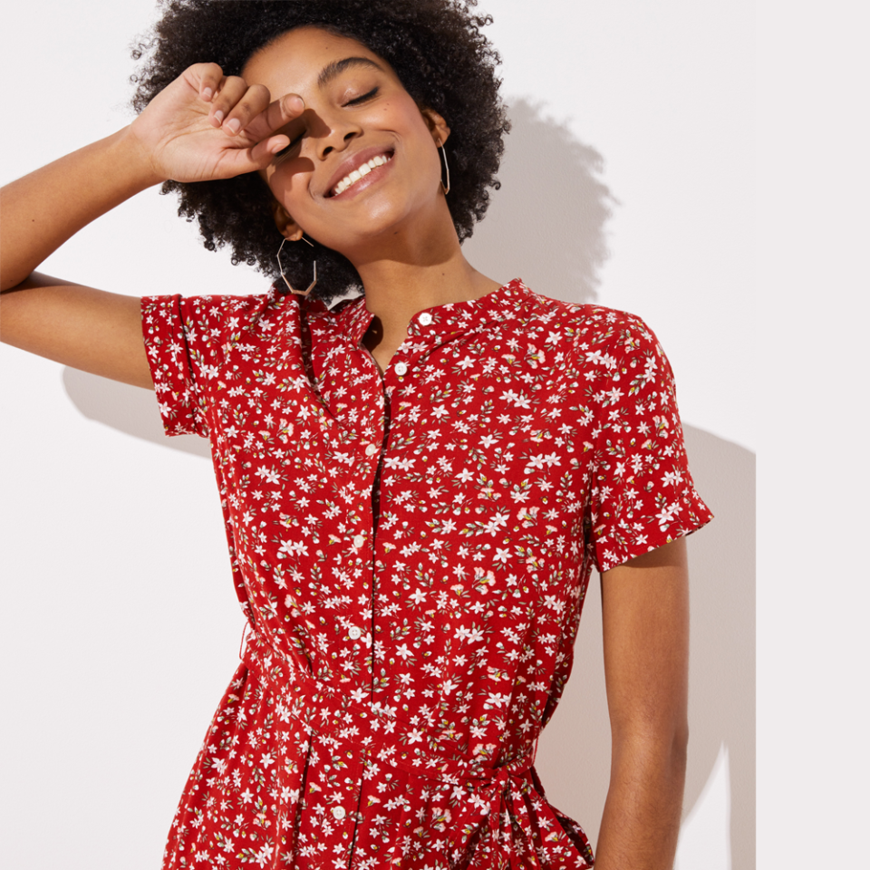 Shop the best-seller in wide range of sizes from 0 and 18 — including regular, petite, plus and tall — for the perfect fit. (Photo: Loft)