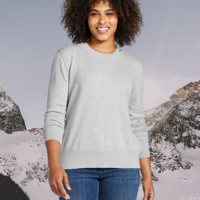 L.L. Bean cotton cashmere sweater