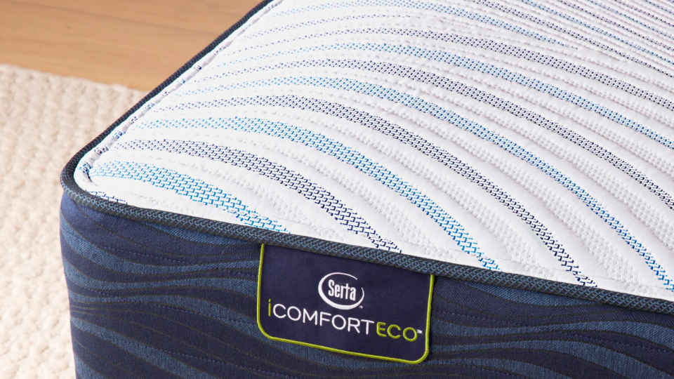 Each Serta iComfortEco mattress features a memory foam top.