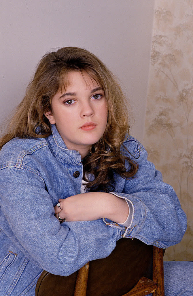 Young Drew Barrymore