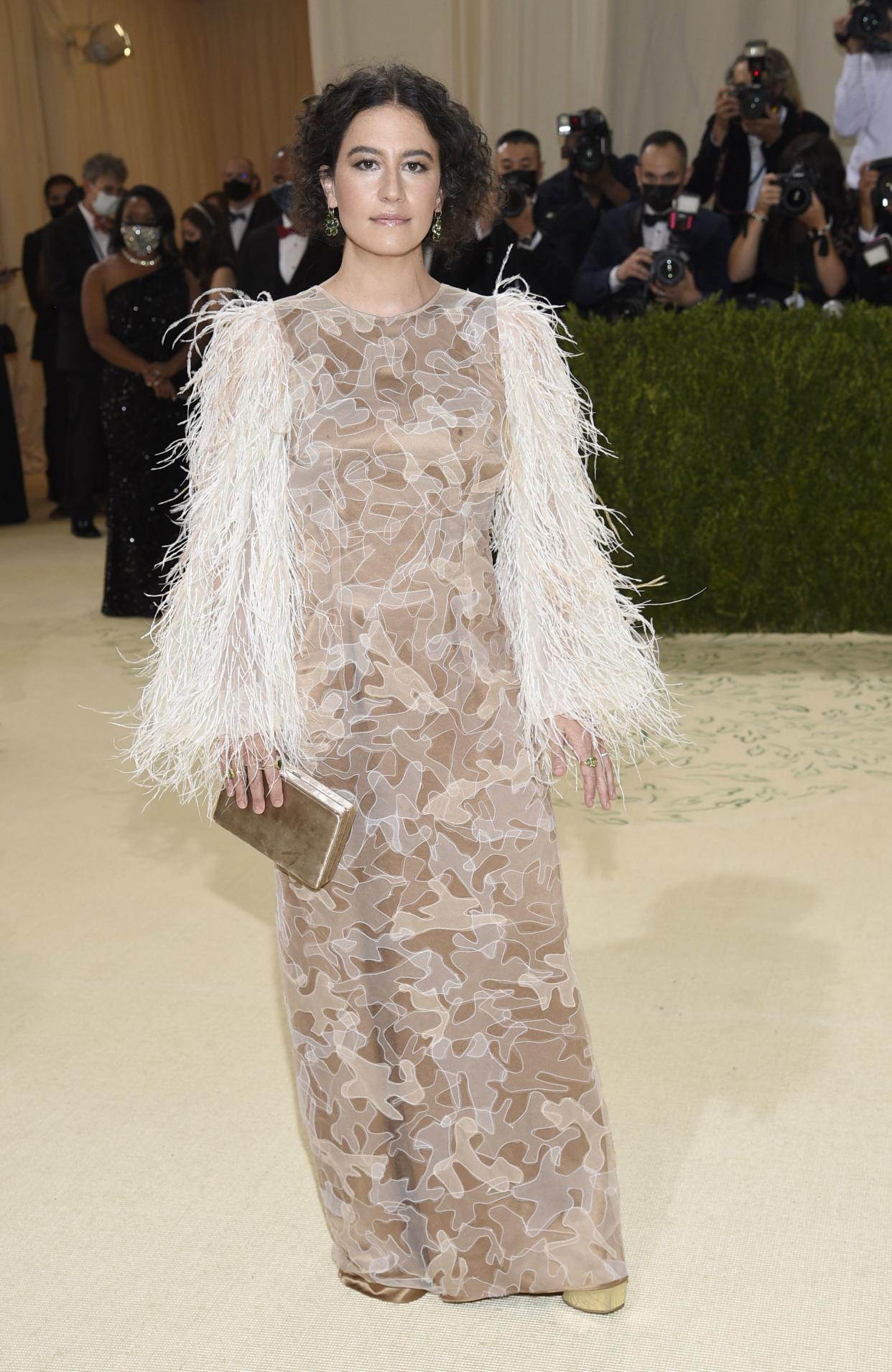 Ilana Glazer attends The Metropolitan Museum of Art's Costume Institute benefit gala celebrating the opening of the "In America: A Lexicon of Fashion" exhibition on Monday, Sept. 13, 2021, in New York.