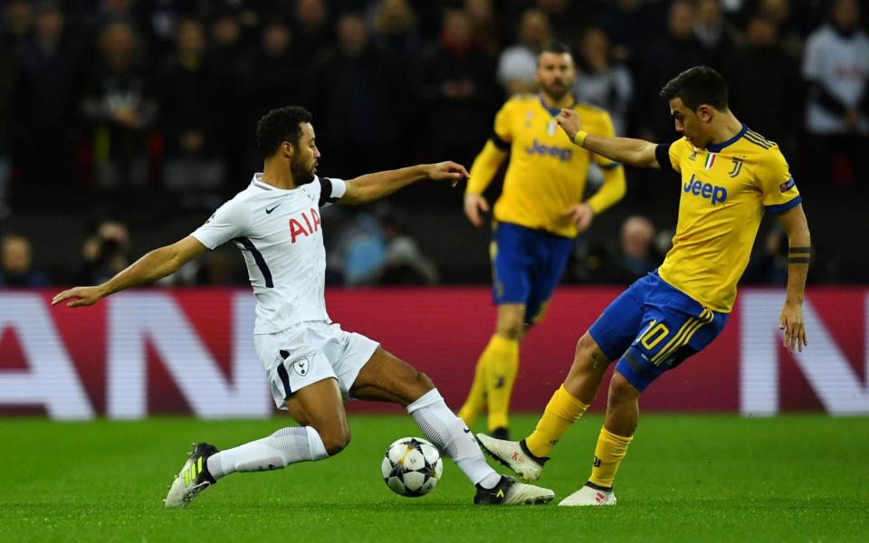 Spurs are narrowly edged out of the Champions League by Juventus at Wembley