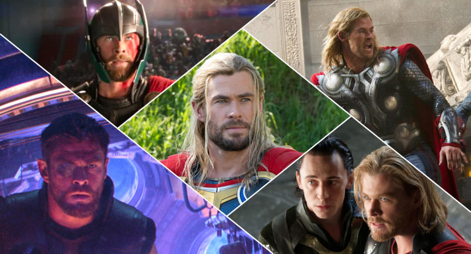 Chris Hemsworth's Thor - his MCU story so far. (Marvel Studios)