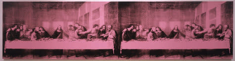 Andy Warhol (American, 1928 –1987). The Last Supper, 1986. (The Andy Warhol Foundation for the Visual Arts)