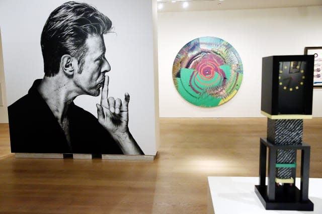 David Bowie's art collection hits the auction block
