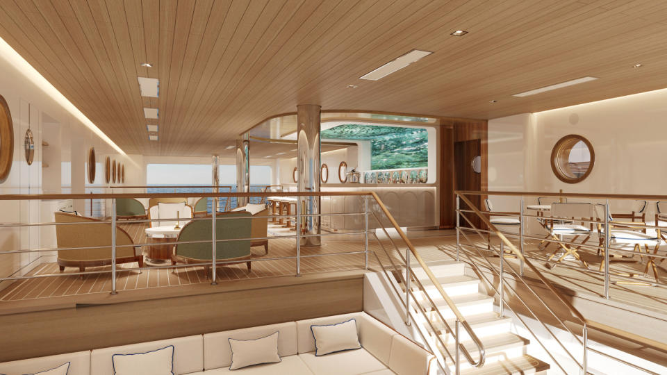 Interior del Four Seasons Yachts. Foto: cortesía de Four Seasons Yachts. 