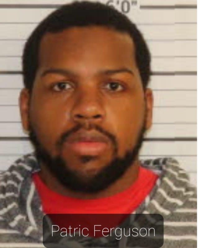 Patric Ferguson, 32, was indicted Wednesday for kidnapping and fatally shooting Robert Howard in January 2021. Photo courtesy of Memphis Police Department/X